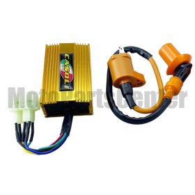 HP Racing GY6 Ignition Coil + CDI