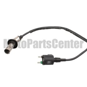 Ignition Coil with Shield for GY6 50cc-150cc ATV, Go Kart, Moped & Scooter