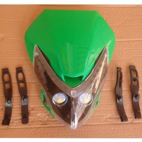 Green Head Light for 110cc 125cc 150cc 200cc 250cc Dirt Bike