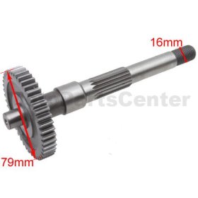 Output Shaft for GY6 50cc Engine