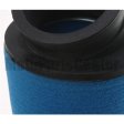38mm Blue Bent Air Filter for ATV, Dirt Bike & Go Kart