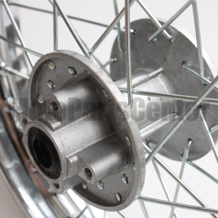 1.85*14 Rear Rim Assembly for 50cc-125cc Dirt Bike (Chrome Plated)