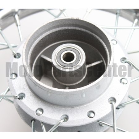 1.40*10 Rear Rim Assembly for 50cc-125cc Dirt Bike (Chrome Plated)