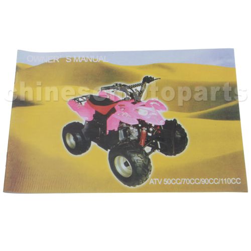 User Manual For 50cc-110cc ATV