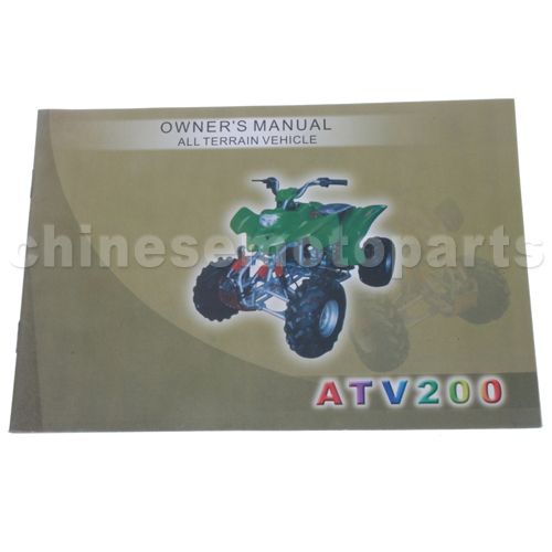 Owner\'s Manual For All Terrain Vehicle