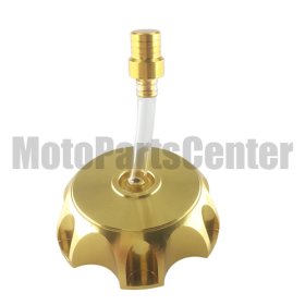 Gas Fuel Tank Cap - Gold