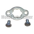 Front Sprocket Retainer with Bolts - 20mm Shaft
