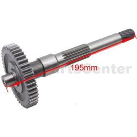 Output Shaft for GY6 50cc Engine