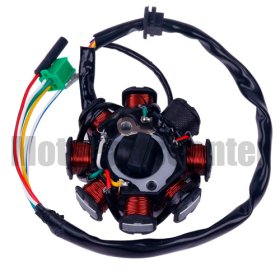 8-Coil Magneto Stator for GY6 150cc Engine