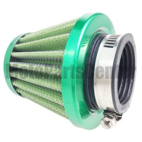 38mm Air Filter for Motorcycle ATV Quad Dirt Pit Bike Green