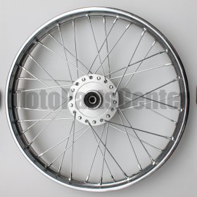 1.40*17 Front Rim Assembly for 50cc-125cc Dirt Bike (Chrome Plated)