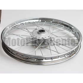 1.40*17 Front Rim Assembly for 50cc-125cc Dirt Bike (Chrome Plated)