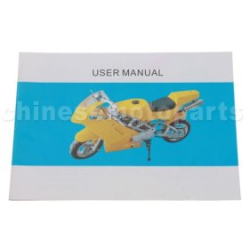 Owner's Manual For Dirtbike