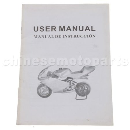 Owner's Manual For Pocket Bike