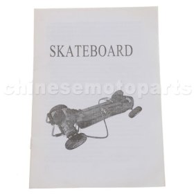 Owner's Manual For Skateboard