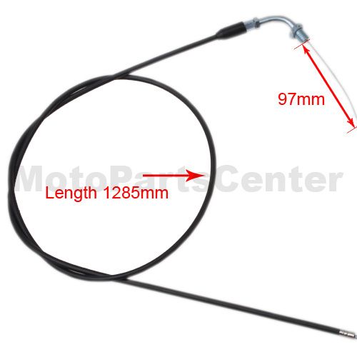 50" Throttle Cable for 125cc-250cc ATV - Click Image to Close