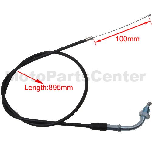35" Throttle Cable for 50cc-125cc Dirt Bike - Click Image to Close