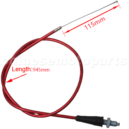 37.2" Throttle Cable with Laser Tube for 50cc-125cc Dirt Bike