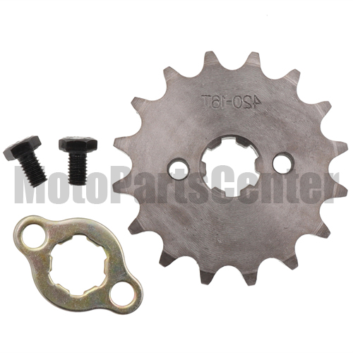 Front Sprocket 420-16 Teeth for 50cc-125cc Engine - Click Image to Close