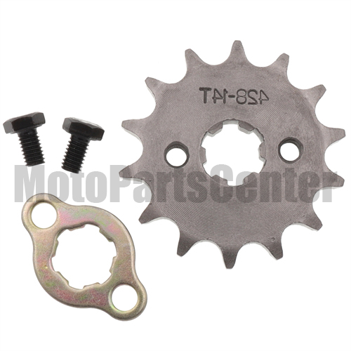 Front Sprocket 428-14 Teeth for 50cc-125cc Engine - Click Image to Close