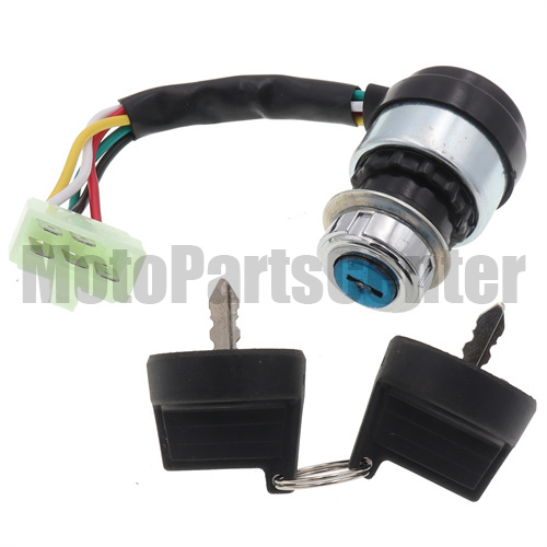 5 wire Key Ignition for Go Kart - Click Image to Close