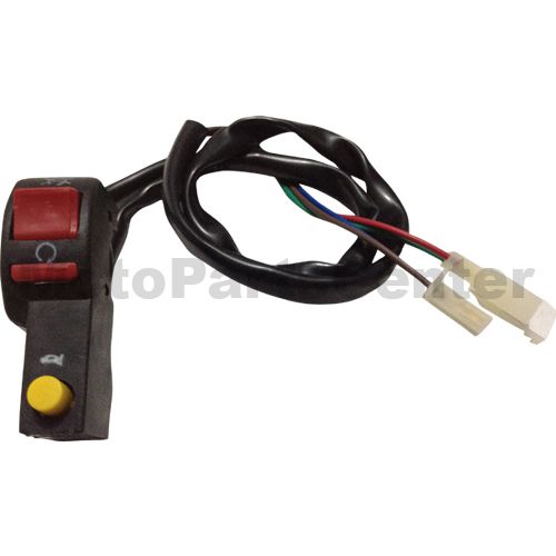 Kill Switch with start button for 110cc to 250cc Dirt Bike - Click Image to Close