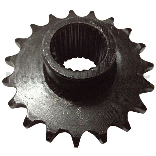 Front Engine Sprocket 428-19 Teeth with 24 splines - Click Image to Close