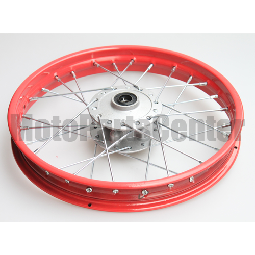 1.40*14 Front Rim Assembly for 50cc-125cc Dirt Bike (Stoving Varnish) - Click Image to Close