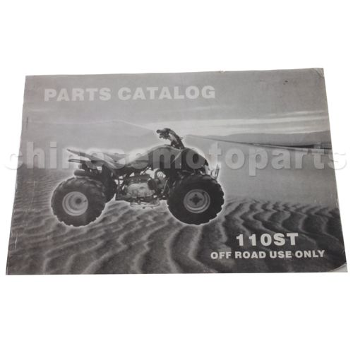 User Manual For 110ST ATV - Click Image to Close