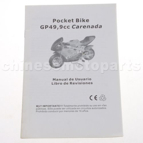 Owner\'s Manual For Pocket Bike