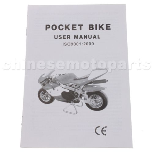 Owner's Manual For Pocket Bike - Click Image to Close